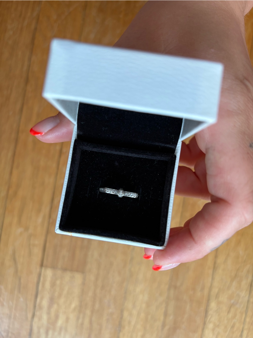 Pandora Dainty Bow Ring